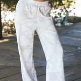 Fancy French Terry Sweatpants - White Camo
