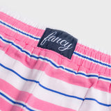 Striped Button Pants - Vice Stripes