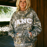 Fancy Oversized Fleece PocketCloud Mockneck - Camo (PREORDER)