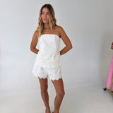 Haylie Embroidered Set - Off White