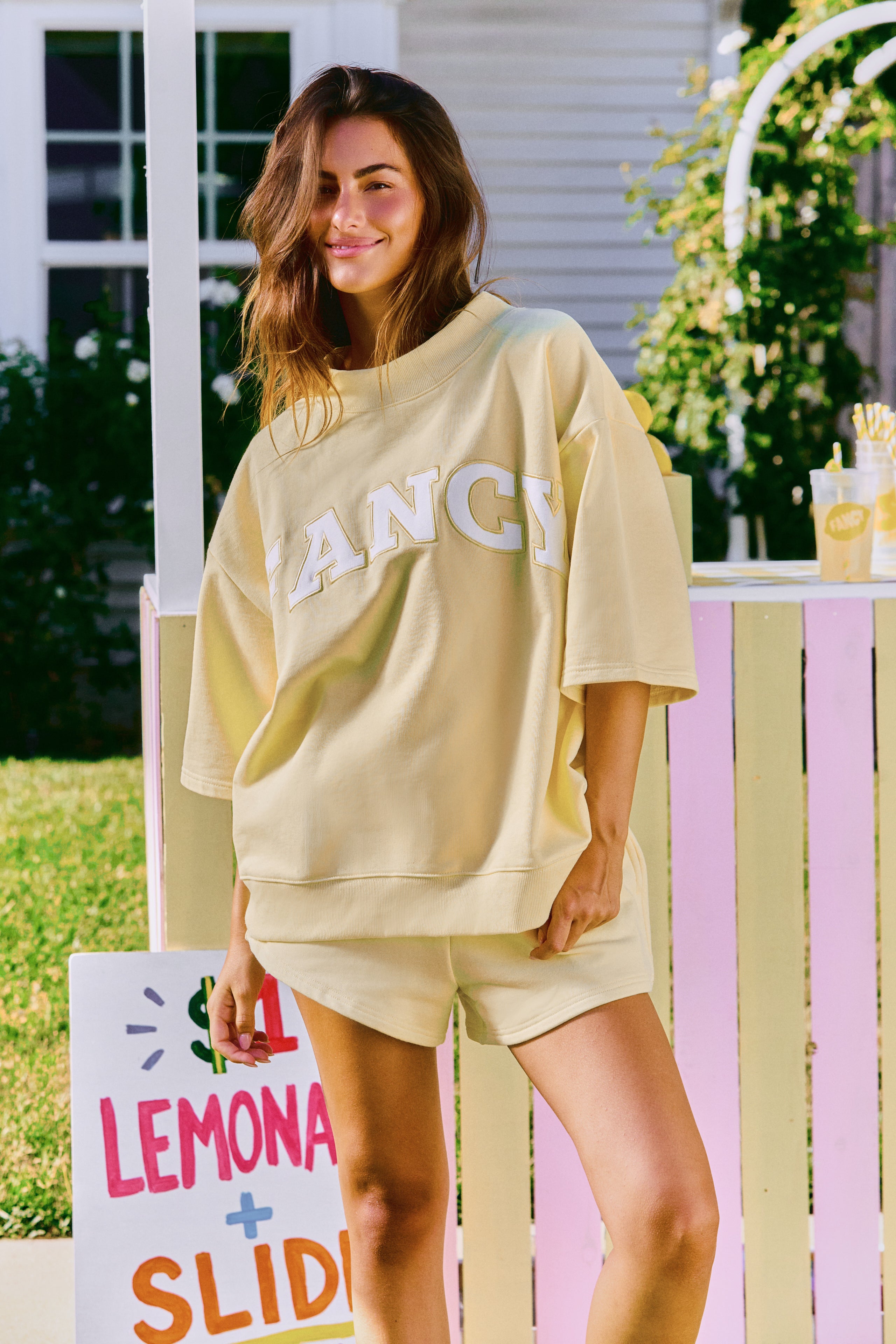 Terry Short Sleeve Classic Mockneck - Dusty Yellow