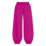 Relaxed Joggers - Plum