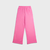 Wide Leg Fleece Sweatpants - Vice Pink