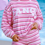 Towel Terry Classic Mockneck - Magenta