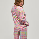Pajama Set - Garden Multi Plaid