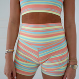 (PREORDER) Fancy Flexion Shorts - Sorbet