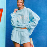 Classic Terry Shorts - Powder Blue