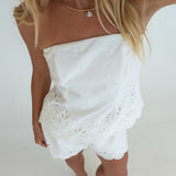 Haylie Embroidered Set - Off White