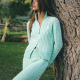 Double-Zip Knit Jacket - Robin