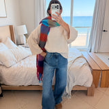 Victoria Sweater Top - Oatmeal