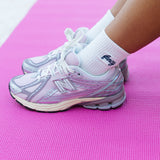 Fancy Flow Socks - White