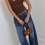 Addison Tank Top - Brown