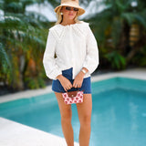 Victoria Button Down Top - Off White