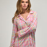 Pajama Set - Garden Multi Plaid