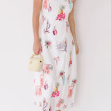 Victoria Printed Midi Dress - Multi