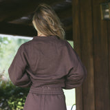 Fancy French Terry Shorts - Chocolate (PREORDER 3 WEEKS)