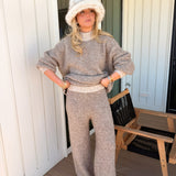 Brooke Sweater Set - Brown