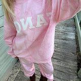 Fancy Oversized Fleece Mockneck - Pink Camo (PREORDER)