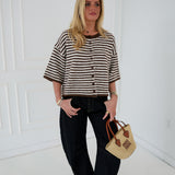 Maci Baggy Denim Pants - Dark Denim