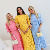 Sydney Embroidery Skirt Set - Pink