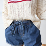 Naomi Denim Shorts - Dark Denim