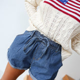 Naomi Denim Shorts - Dark Denim