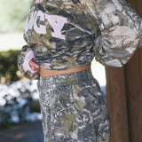 Fancy Button Shorts - Camo (PREORDER)