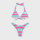 Triangle Bikini Set - Nantucket Stripes