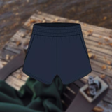 Fancy Fleece Lined Shorts - Autumn Navy