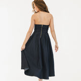 Mandi Denim Mini Dress - Dark Denim