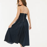 Mandi Denim Mini Dress - Dark Denim