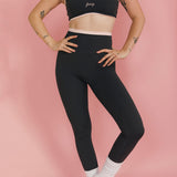 Fancy FitFlow Core Bra - Charcoal Gray/Blush Pink