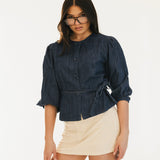 Veronica Denim Shirt - Denim