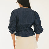 Flirty Corduroy Mid Waist Mini Skort - Cream