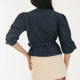 Flirty Corduroy Mid Waist Mini Skort - Cream