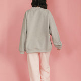 Fancy Fleece Cuffed Leg Sweatpants - Pale Pink