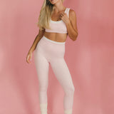 Fancy Fit Fit Double Layer Sculpt Bra - Pale Pink