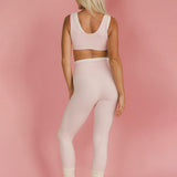 Fancy Fit Fit Double Layer Sculpt Bra - Pale Pink