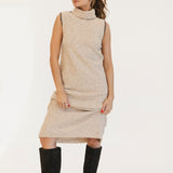 Sara Maxi Sweater Dress - Taupe