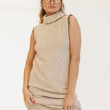 Sara Maxi Sweater Dress - Taupe