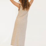 Sara Maxi Sweater Dress - Taupe