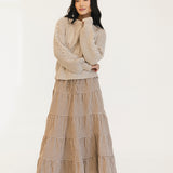 Maggie Cable Knit Sweater - Neutral