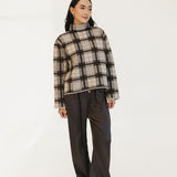 Addi Straight Leg Pants - Brown