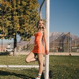 Fancy FitFlow Outline Tank - Orange/White