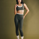 Fancy FitFlow Double Lined Leggings - Hunter Green