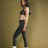 Fancy FitFlow Double Lined Leggings - Hunter Green