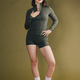 Fancy FitFlow Double Lined Shorts - Hunter Green