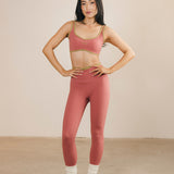 Fancy FitFlow Double Lined Leggings - Strawberry Matcha