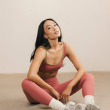 Fancy FitFlow Double Lined Leggings - Strawberry Matcha