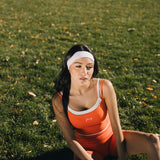 Fancy FitFlow Double Lined Shorts - Orange/White